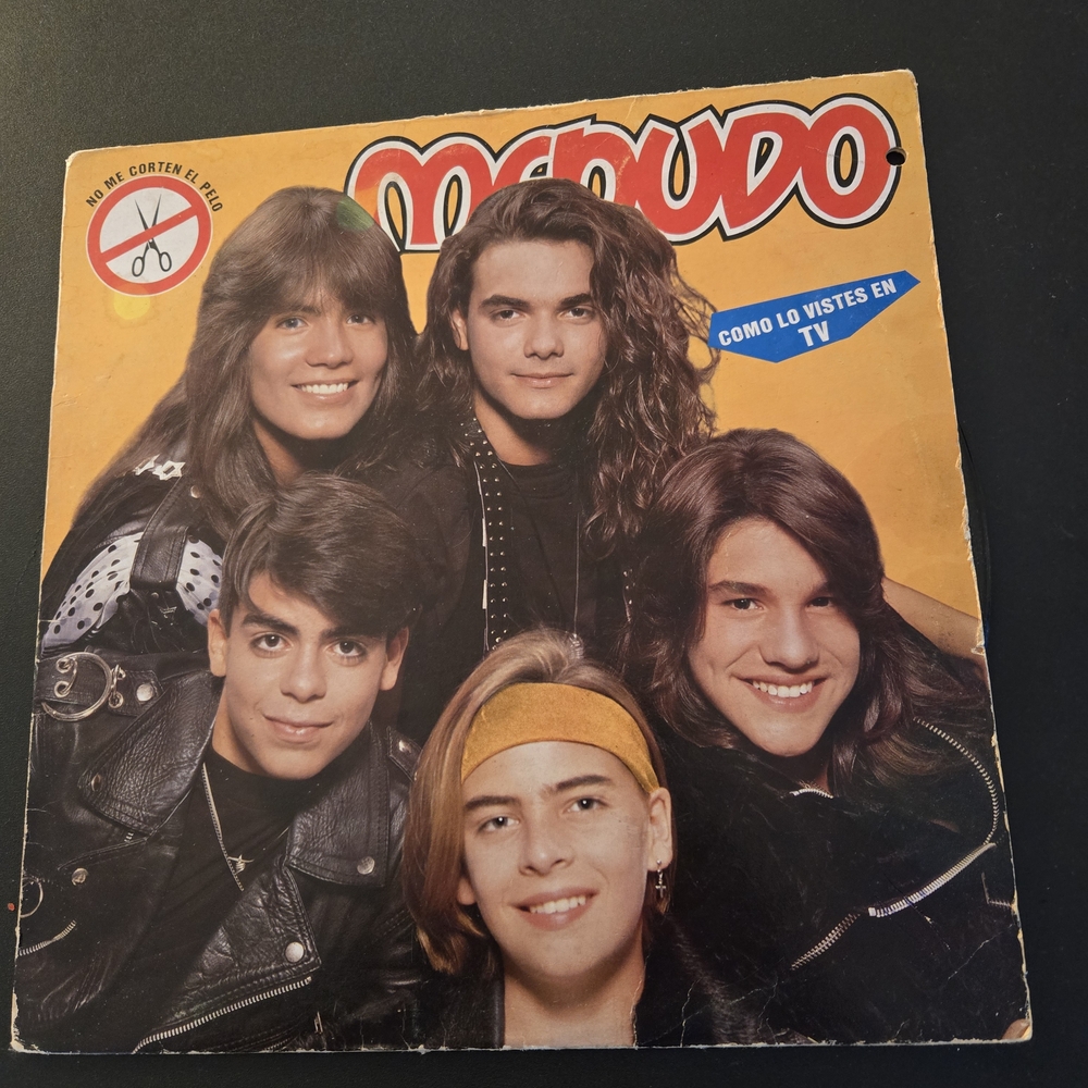 MENUDO Vinyl Record‎ - Orange Cover
